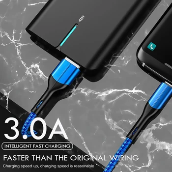 1m 2m Tipo C Usb cabel Snelle Opladen Už Xiaomi Redmi Pro 7 Pastaba USB Cabel Samsung / HUAWEI Mobiele Telefoon Duomenų Cabel