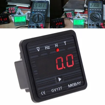 OOTDTY V13T AC 220V Digital Voltmeter Dyzelinio Generatoriaus Dažnio Valandą tyrimo grupė Voltas Metrui Testeris Įrankiai-