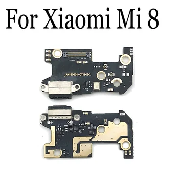 Naujas Originalus Už Xiaomi Mi 8 mi8 USB Doko, Apmokestinimo Uosto Valdybos Xiaomi Mi 8 Flex Kabelis Modulis Valdybos atsarginės Dalys, Mi8