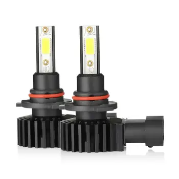 4 Lemputes, H11 / 9005 (HB3) Žemas/Aukštas Šviesos Combo -120W 18000LM LED Žibintų Konversijos Rinkinys -Balta COB (Chip -360 Šviesos Plug and Play