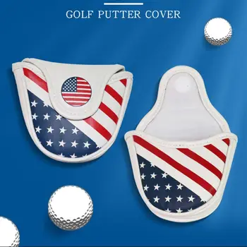 Nešiojamų JAV Vėliava, Modelis Golf Club Headcovers PU atsparus Vandeniui Lazda Padengti Dalys Lašas Laivybos