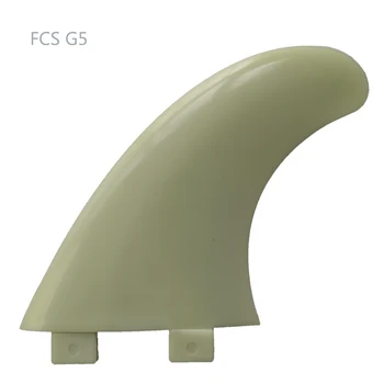 Jade spalvos plastiko FCS G5 burlenčių pelekai M dydžio stiklo naršyti fin 3pcs viename rinkinyje