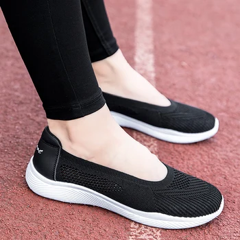2021 Nauji moteriški Laisvalaikio Bateliai Minkšti Padai Kvėpuojantis Patogus Madingų Moterų Batai Sneaker Zapatos De Mujer