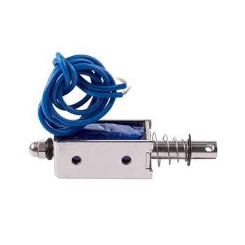Solenoido magnetinis elektros tipo push / pull 10 mm DC 12 V 2.1 kg jėga