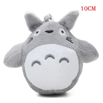 20pcs Mano Kaimynas Totoro Pliušinis Pakabučiai Keychains Žaislai Hayao Miyazaki Pav Minkštas iškamša Lėlės, Žaislai juguetes de peluche