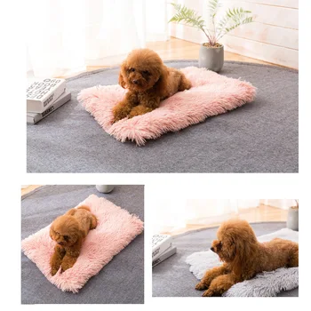 Šiltas pet antklodė, miega motina, minkštas šalikas, ilgai pliušinis kilimas, mažylis lova, pagalvėlė, mažų ir didelių šunų, pliušinis čiužinys