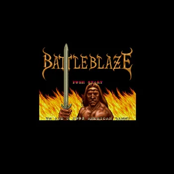Mūšis Blaze 16 bitų Didelis, Pilkos spalvos Žaidimo Kortelę NTSC Žaidėjas Lašas Laivybos