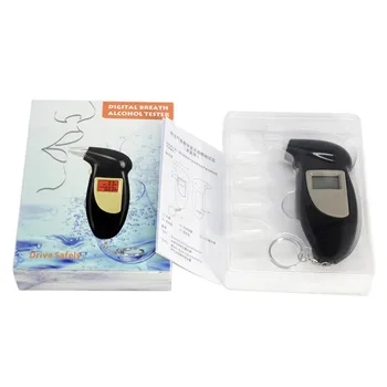 Naujas Skaitmeninis Kvėpavimas Alkoholio Testeris Su LCD displėjumi Su Garsiniu Įspėjimo Saugaus Vairavimo Alkoholio Detektorius Breathalyzer Greitą Atsakymą