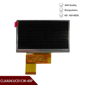 Aukštos Kokybės Naujas KPK 4.3 colių 40P TFT LCD Ekranas CLAA043JC01CW 480*272(RGB) WQVGA Nemokamas pristatymas