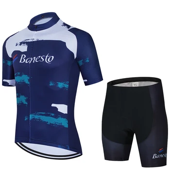 2020 naujas Banesto dviračių KOMANDA jersey 9D dviračių šortai kostiumas Ropa Ciclismo vyrų vasara PRO dviračių Maillot Kelnes drabužiai