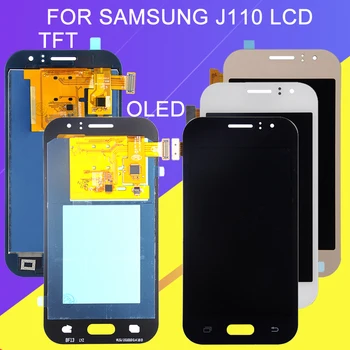 Catteny J111 J1 Ace Lcd Samsung Galaxy J1 Ekranas J110H J110F J110 Ekranas Jutiklinis Ekranas skaitmeninis keitiklis Surinkimas Nemokamas Pristatymas