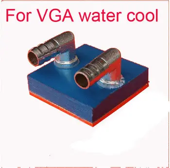 10vnt Daug Vario Kompiuterio VGA Vandens Aušinimo Radiatorius Bazės Blokuoti Waterblock Heatsink