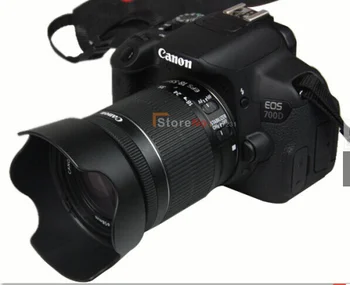 10vnt EW-63C 58mm Fotoaparato Objektyvą Lood Fo 400d 650d 600d 700d 100d 1100d 700d 1200d 60d 18-55mm f/3.5-5.6 IS STM EW63C Filtro Dangtelis