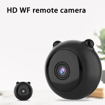 Panda Formos 1080P Mini Kamera, Wifi IP Naktinio Matymo Saugumo Mikro Kamera Namų Pažangus Judesio Aptikimas Vaizdo Kamera