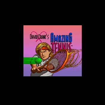 David Crane ' s Amazing, Teniso 16 bitų Didelis, Pilkos spalvos Žaidimo Kortelę NTSC Žaidėjas Lašas Laivybos