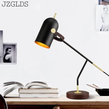 šiuolaikinių led stalo lempa geležies sūpynės rankos asmenybės lempos kambarį miegamojo lovos office skaityti stalo lempos