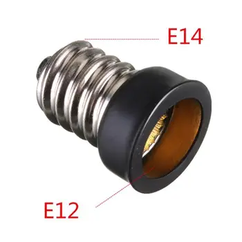 E14, Kad E12 Konversijos LED Lempos Laikiklis Šviesos pagrindas Lizdas Vario Apšvietimo Turėtojas Buitinės Lempos Laikiklis Priedai Visą S3M2