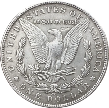 1882-CC JAV Morgan Doleris monetos KOPIJA