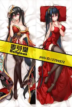 Cirno interneto Parduotuvėje Originalios bilan hangxian anime Personažai seksuali mergina taihou azur lane pagalvę padengti kūno Užvalkalas Dakimakura