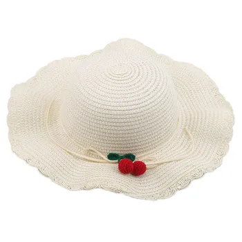 Vasarą Saulės, Skrybėlę, Naujos Moterų Mažų Šviežių Elegantiškas Mielas Kawaii Paplūdimio Kepurės Mados Bowknot Gėlės Lady Juostelės Šiaudų Skrybėlę