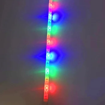 45 LED Krepšelį Žiedinis Saulės Šviesos Rinkinys Krepšinio Naktį RGB Šviesos Juosta Krepšinio Ratlankio Naktį Šviesos, Ratlankiai Ratlankio LED Juostos, Lempos