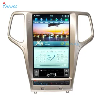 Vertikalus HD ekraną, GPS navigaciją, android-JEEP Grand cherokee 2011-2019 automobilio garso sistemos multimedia car radio vaizdo DVD grotuvas