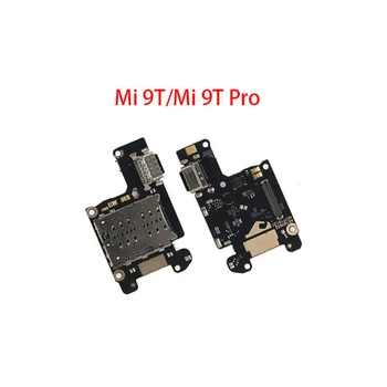 Įkrovimo Valdybos Xiaomi Mi 9T Mi 9T Pro USB Kištuku Įkrovimo Kroviklis Dork Jungtis, Mikrofono Flex Kabelis