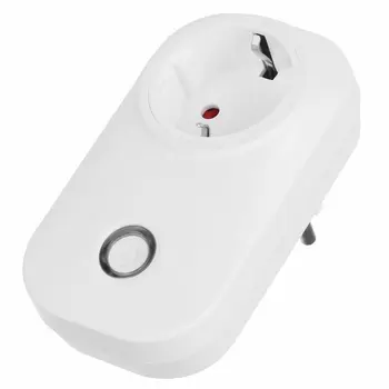 WiFi Smart Plug ES MUMS JK Adapteris Belaidis Nuotolinio Valdymo Balsu Elektros Energijos Monitorius Lizdo Laikmatis Lizdas Alexa 