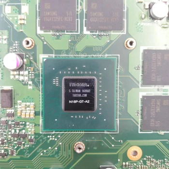 Akemy X550VX Nešiojamojo kompiuterio motininė Plokštė, Skirta Asus K550VX X550VX X550VQ FH5900V Mainboard REV 2.0 i5-6300HQ 4GB RAM GTX950M