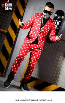 M-5XL ! GOGO juosta Vyrų dainininkas klubą DJ MC DS etape parodyti kostiumai punktas banga taško kostiumai Tinka Slim Suknelė !