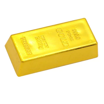 Pranešk Apie Netikrą Aukso Juosta Tauriųjų Metalų, Plastiko, Aukso Modeliavimas Paperweigh Rekvizitai Stalo Dekoro Žaislas