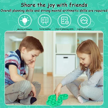 Push Pop-Up Burbulas Dalykėlių Ir Švietimo Žaislai, Skirti Specialiųjų Poreikių Stresą ENA88