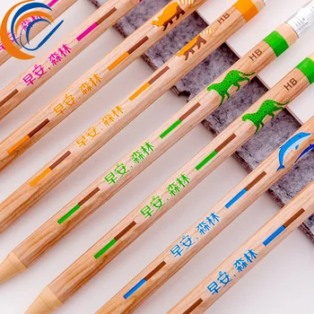 Korėjos Miško Mechaninė Pieštukų Vaikams Automatinis Pieštukas Piešimo Pieštuku Office Mokyklos Raštinės reikmenys 2.0 mm 40pc/daug