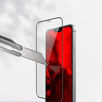 Grūdintas Stiklas Screen Protector, iPhone, 12 Mini Pro 12 Naujų Visišką Apsauginės Plėvelės 9H Premium 
