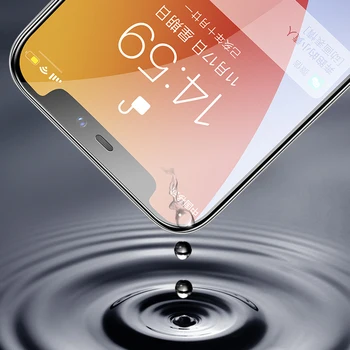 Grūdintas Stiklas Screen Protector, iPhone, 12 Mini Pro 12 Naujų Visišką Apsauginės Plėvelės 9H Premium 