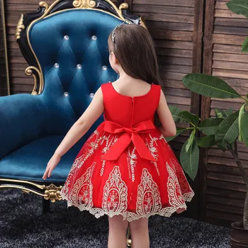2019 naujas nėrinių mergina suknelė gimtadienio suknelė šalis princesė suknelė, vestidos de fiesta de noche