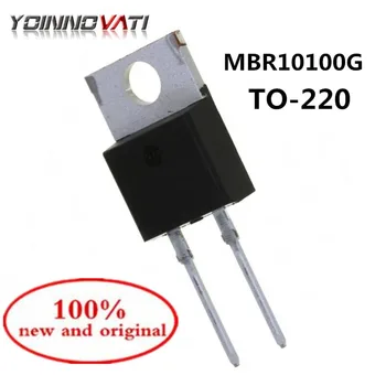 10VNT MBR10100G B10100G TO-220 Schottky diodas 10A/100V nauji ir originalūs