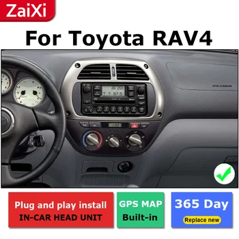 ZaiXi 2Din Toyota RAV4 2000~2005 Automobilį 