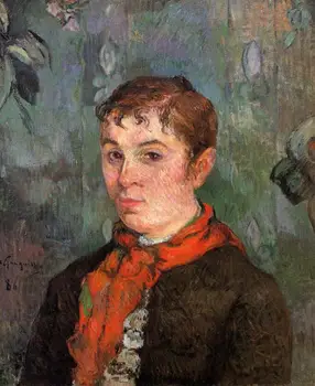 Aukštos kokybės Aliejaus tapybos Drobės Kopijos bosas dukra (1886 m.), Paul Gauguin rankomis dažyti
