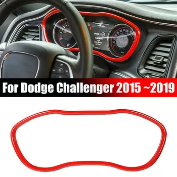 Dodge Challenger-2019 Interjeras skydo Priemonės Skaitiklio Rėmo Dangtis Apdaila