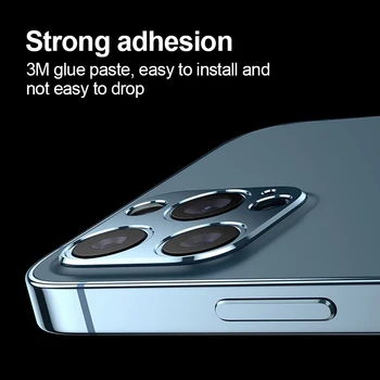Greitas Pristatymas Multi-color Mobilaus Telefono Objektyvą, Kino Kamera, Ekrano Apsauginės Aliuminio Lydinio Raštas Tinka IPhone12 Pro Max