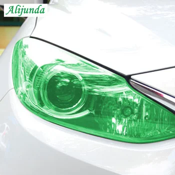Automobilių optikos 13 spalvų 30x100 cm automobilį lemputė, priekinis žibintas užpakalinis žibintas apsauga filmas 
