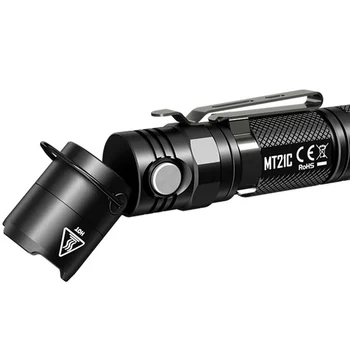 2020 naujas NITECORE MT21C 18650 Baterija + Ui2 USB Įkroviklis Multi-funkcinis 1000 LMs LED Žibintuvėlis Lauko EDC Fakelas Nemokamas Pristatymas