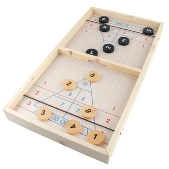 Shuffleboard Greitai Diržas Puck Žaidimo Tempas SlingPuck Valdybos Šeimos, Tėvų-vaikų Interaktyvios Pratybos Žaislai