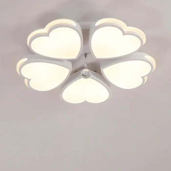 šiuolaikinių LED kristalų lubų žiburiai kambarį nuotolinio kontroliuoti liustra lubų lempa miegamasis patalpų namuose