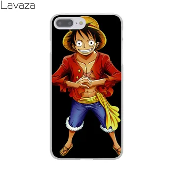 Lavaza Vienas Gabalas Luffy Anime Sunku Telefono Dangtelį Atveju iPhone XR X 11 Pro XS Max 8 7 6 6S 5 5S SE 4S 4 10