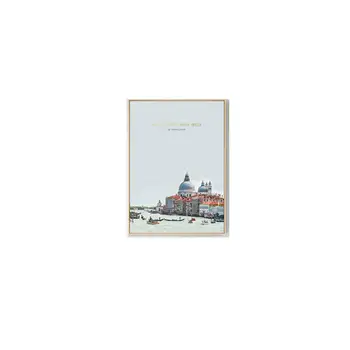 Šiuolaikinės drobė plakatai sienos meno spaudinius Venecijos bažnyčios ežero kraštovaizdžio architektūros sienos nuotraukas kambarį frameless