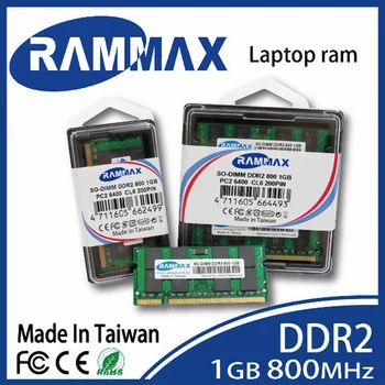 Naujas sandarias SO-DIMM 800Mhz PC2-6400 Nešiojamąjį kompiuterį ddr2 Atmintis Ram 1GB 200-pin/CL6 labai atitinka visos prekės pagrindinėse plokštėse Notepad