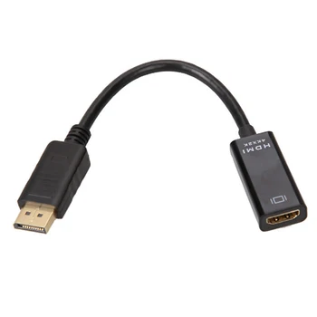 DP HDMI 4K 60Hz Displayport Adapteris, Vyrų ir Moterų Kabelis Konverteris DisplayPort Į HDMI Adapterį, KOMPIUTERIO, HDTV Projektorius