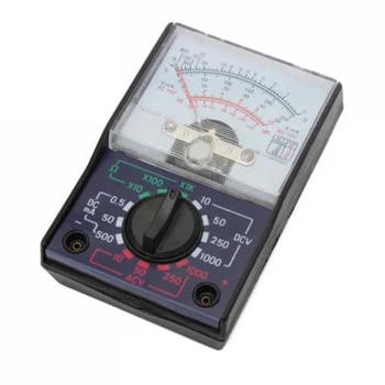Patvarus MF-110A Multimetras Analoginis Voltmeter Ammeter Ohmmeter Nešiojamą Kit Komplektas MF-110A AC/DC, Analog Multimetras Su 2vnt Bandymo Pen